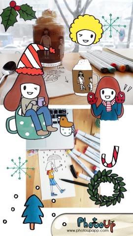 NgiNgi Stamp by PhotoUp- Doodle and cute stamps for decoration photosのおすすめ画像2