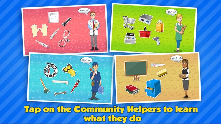 Community Helpers Play & Learn: Educational App for Kids screenshot-4