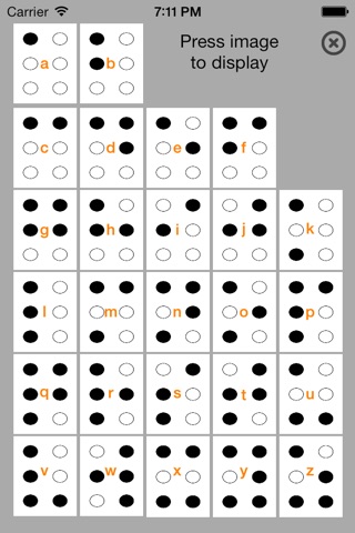 Braille Spelling (Lifeprint.com) screenshot 2