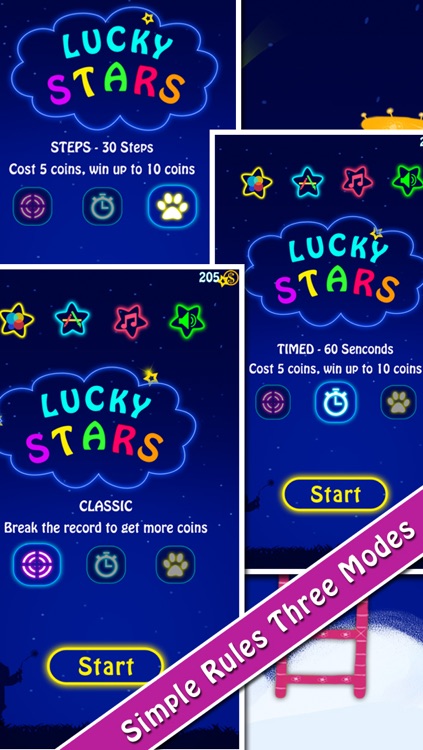 Lucky Stars 2 - A Free Addictive Star Crush Game To Pop All Stars In The Sky screenshot-4