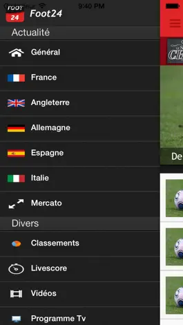 Game screenshot Foot 24: Actu foot, Mercato, Résultats apk