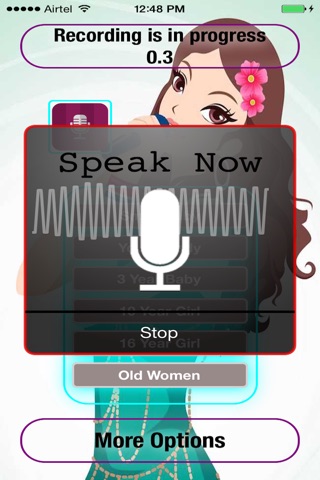 Girls Voice Changer ! screenshot 2