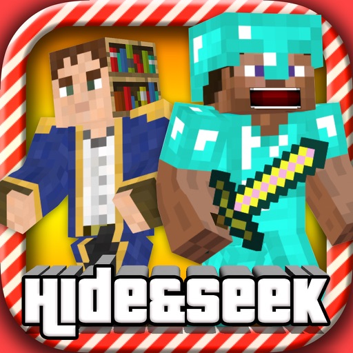HIDE'n'SEEK - MC Hunter Block Survival Shooter Mini Game with Multiplayer icon