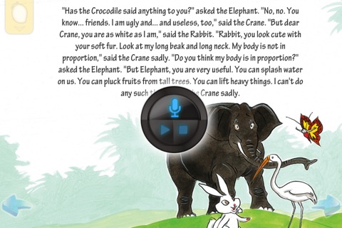 The Crane Too Is Useful - Interactive eBook in English for children with puzzles and learning games screenshot 4