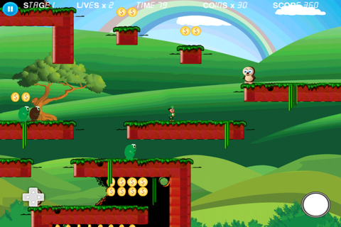 Super Leprechaun World – A Classic Retro Old Style Console Platformer St. Patricks Day Edition screenshot 2