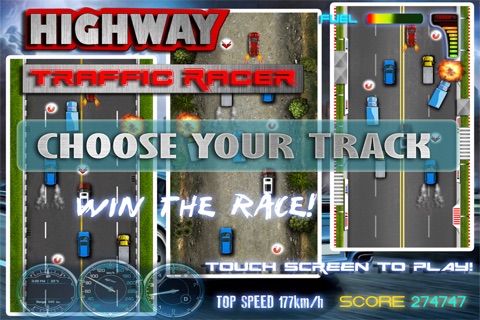 Highway Traffic Crossover Racer : Free For All Edition screenshot 3
