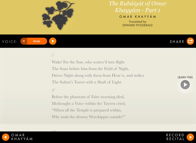 Poems By Heart from Penguin Classics Screenshot