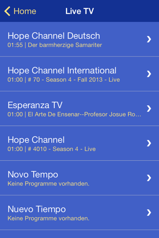 Hope Channel Free screenshot 2