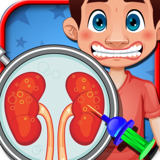 Kidney Doctor – A free surgery game, Doctor games for kids, teens and girls, Fun and hospital game iOS App