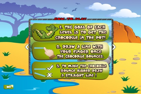 Crocodile Egg - Avoid The Pitfall While Crossing screenshot 2