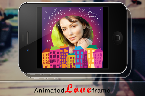 Animated Love Frames - Free animated gif frame maker screenshot 2