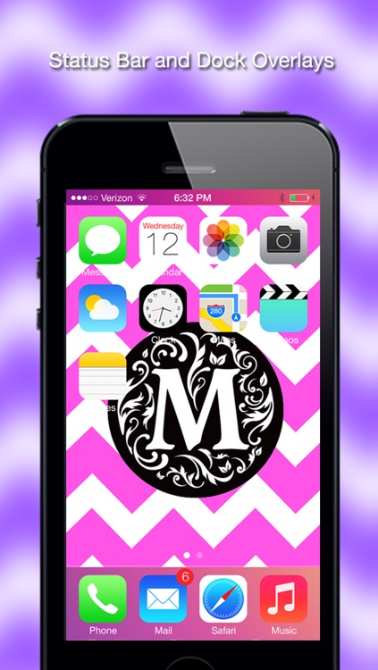 Pimp Your Monogram: Wallpaper & Backgrounds Maker HD