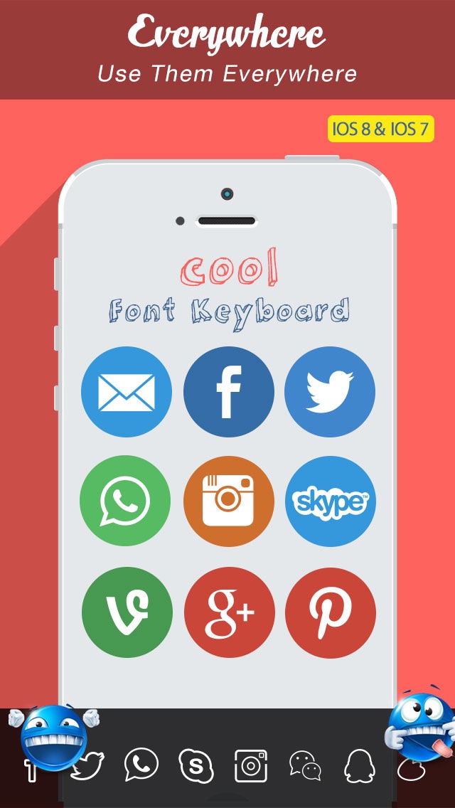 FONT KEYBOARD FREE - NEW TEXT STYLES &AMP; EMOJI ART FONT FOR TEXTING 2.0.6 IOS