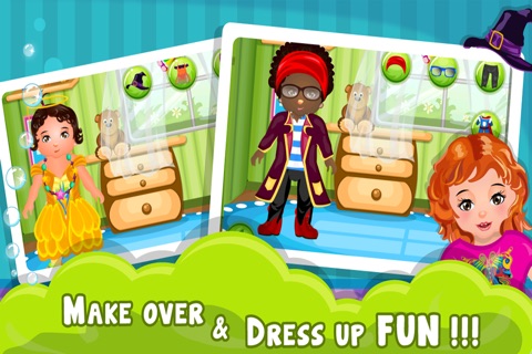 Baby Cloth Wash & Dressup - Girls & Kids Fun Games screenshot 4
