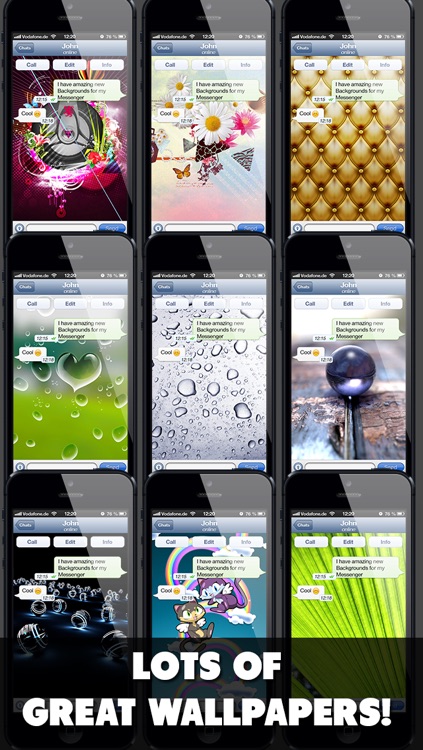Backgrounds for your Messenger