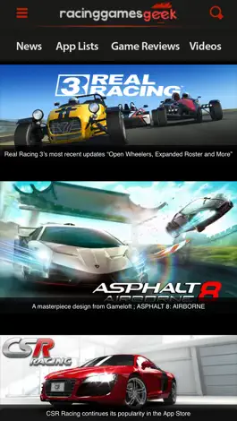 Game screenshot Racing Games Geek apk