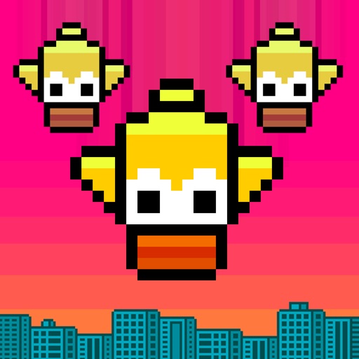 Floppy Fall New Adventure- A Tinyfly Flappy Nyan Bird Games