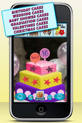 Cake Maker Game - Make, Bake, Decorate & Eat Party Cake Food with Frosting and Candy Free Games screenshot 3