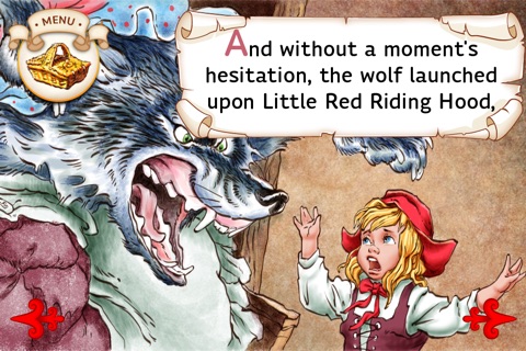 Little Red Riding Hood smart book screenshot 4