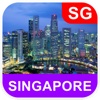 Singapore, Singapore Map - PLACE STARS