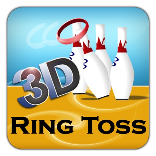 Ring Toss 3D - Top Touch Strategy Flick Arcade Family Fun Simulation Game iOS App