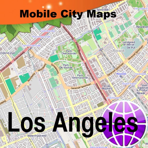 Los Angeles Street Map