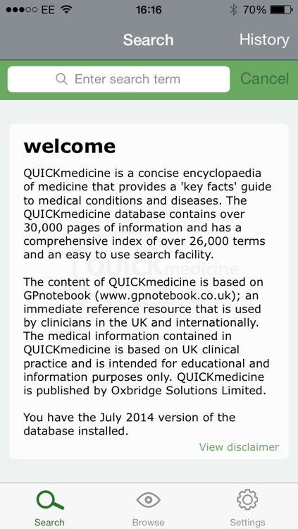 QUICKmedicine