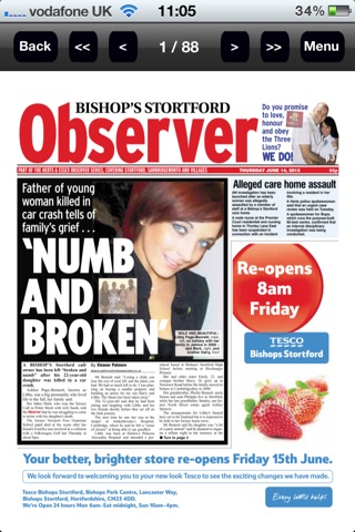 Bishop’s Stortford Observer screenshot 2