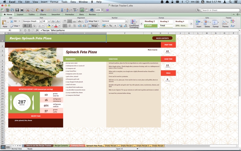 Templates for MS Excel Ultimate thumbnail 1