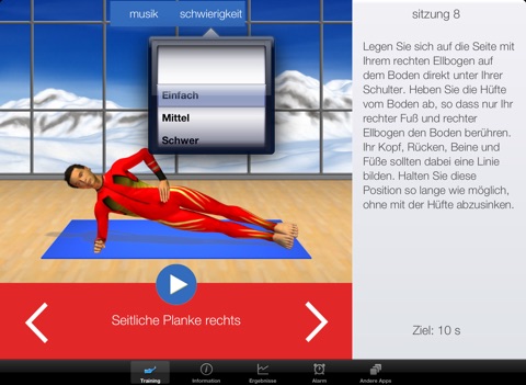 Snow Fitness Workouts HD - Ski & Snowboard exercises screenshot 4