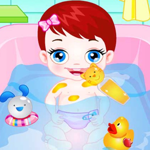 Baby Bathing & Dress up Icon