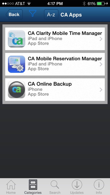 CA Mobile Device Management