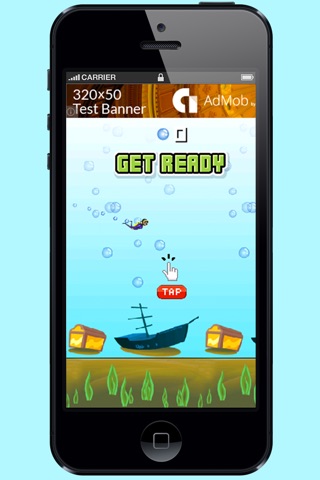 Happy and Flappy Diver screenshot 2