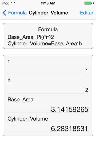 FormulaCal - Expression calculator screenshot 2