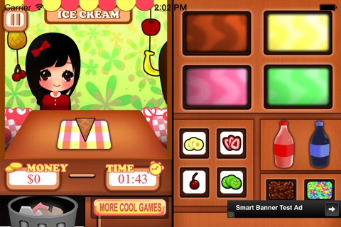 ice cream shop For Kids screenshot 2