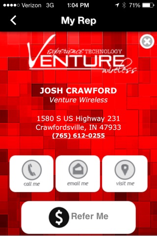 Venture Wireless screenshot 2