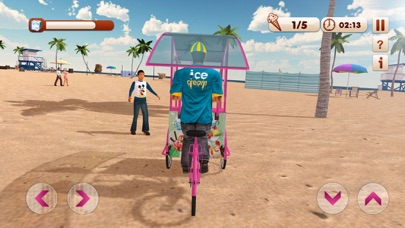 Ice Cream Beach Man 3D – Frozen Dessert Delivery Simulation 1.0 IOS -
