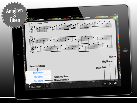 Saxophone Duets - Telemann Sonata 1 screenshot 2