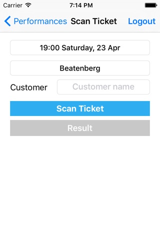 TicketHut Ticket Scanner screenshot 2