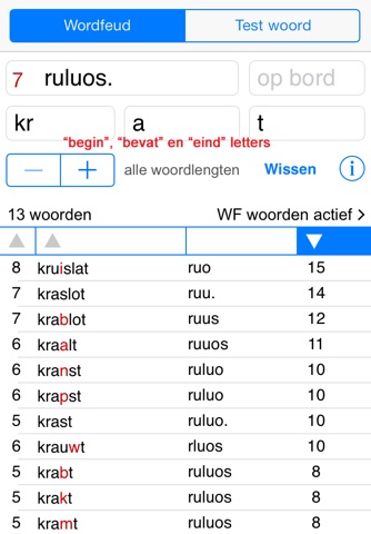 NL Woordvinder Wordfeud screenshot 2
