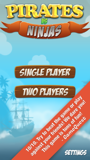 War Games: Pirates Versus Ninjas - A 2 player and Multiplaye(圖4)-速報App