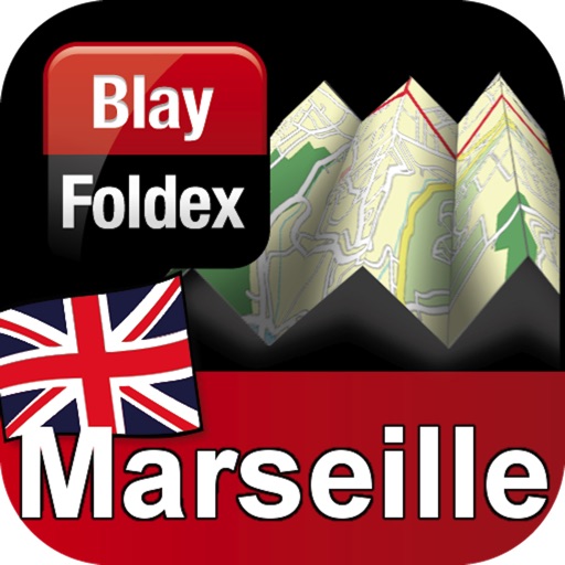 Marseille Map - Blay Foldex