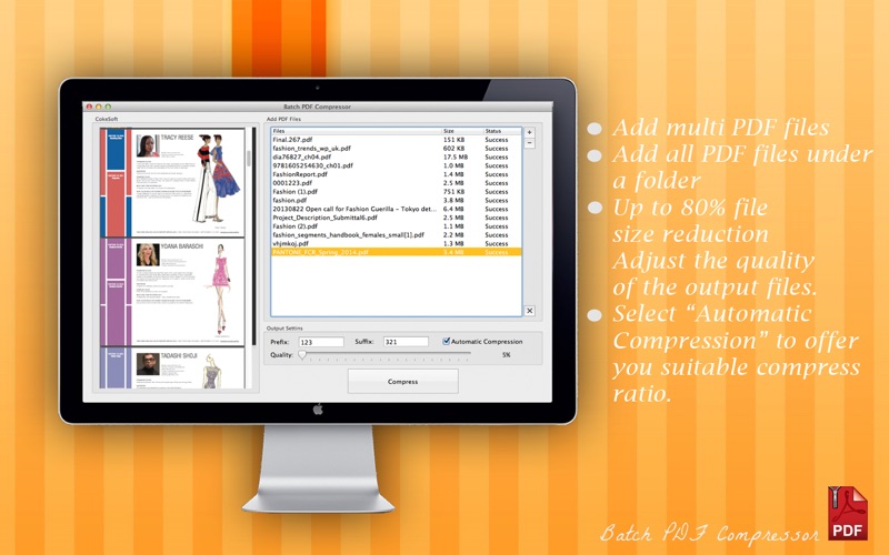 【图】PDF压缩器-Batch PDF Compressor(截图2) 【图】PDF压缩器-Batch PDF Compressor(截图2)
