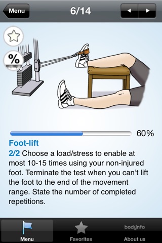 Ankle sprain screenshot 2