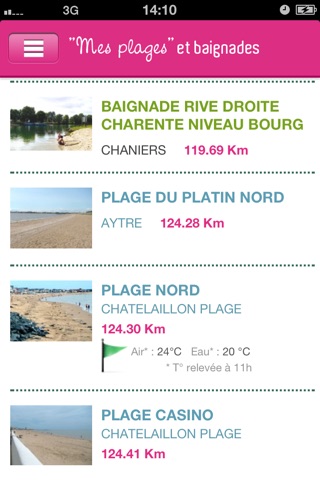 Mes Plages et Baignades screenshot 3