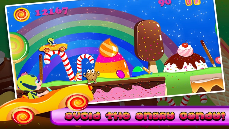 Candy Race Mania FREE - A Sweet Magical Adventure for all Boys and Girls screenshot-3