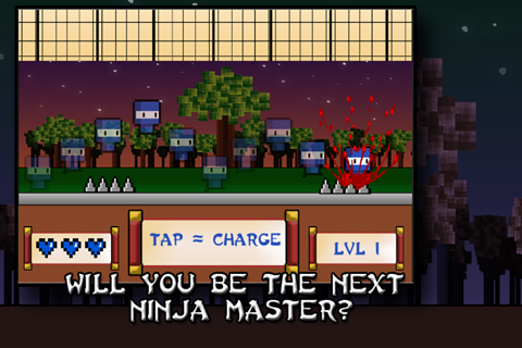 NINZ : Tiny Ninja Kill - hardest survival game ever screenshot 3