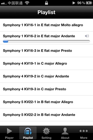 MozartSymphonies(ClassicalMusic) screenshot 2