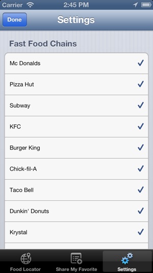 Fast Food Restaurant Locator - Free(圖5)-速報App