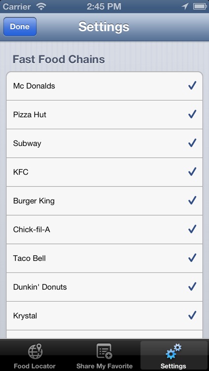 Fast Food Restaurant Locator - Free screenshot-4